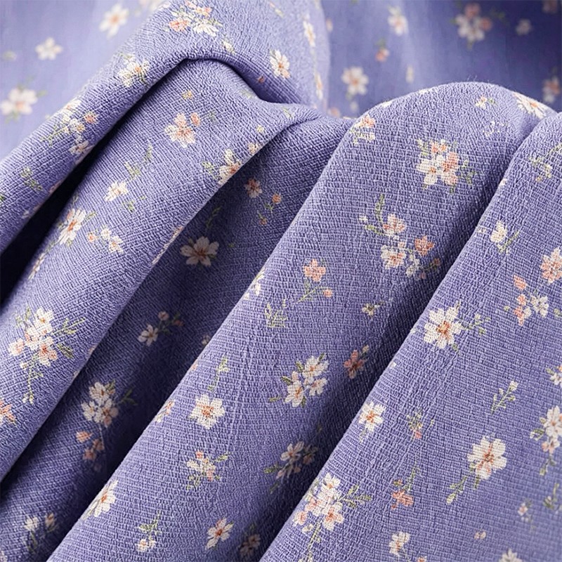 Tessuto fiammato tipo lino rayon
